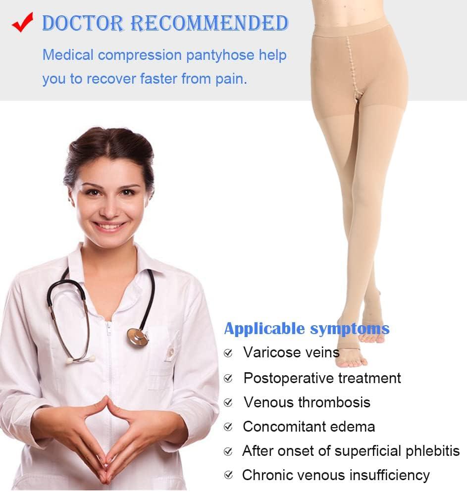 Medical Compression Pantyhose For Women & Men