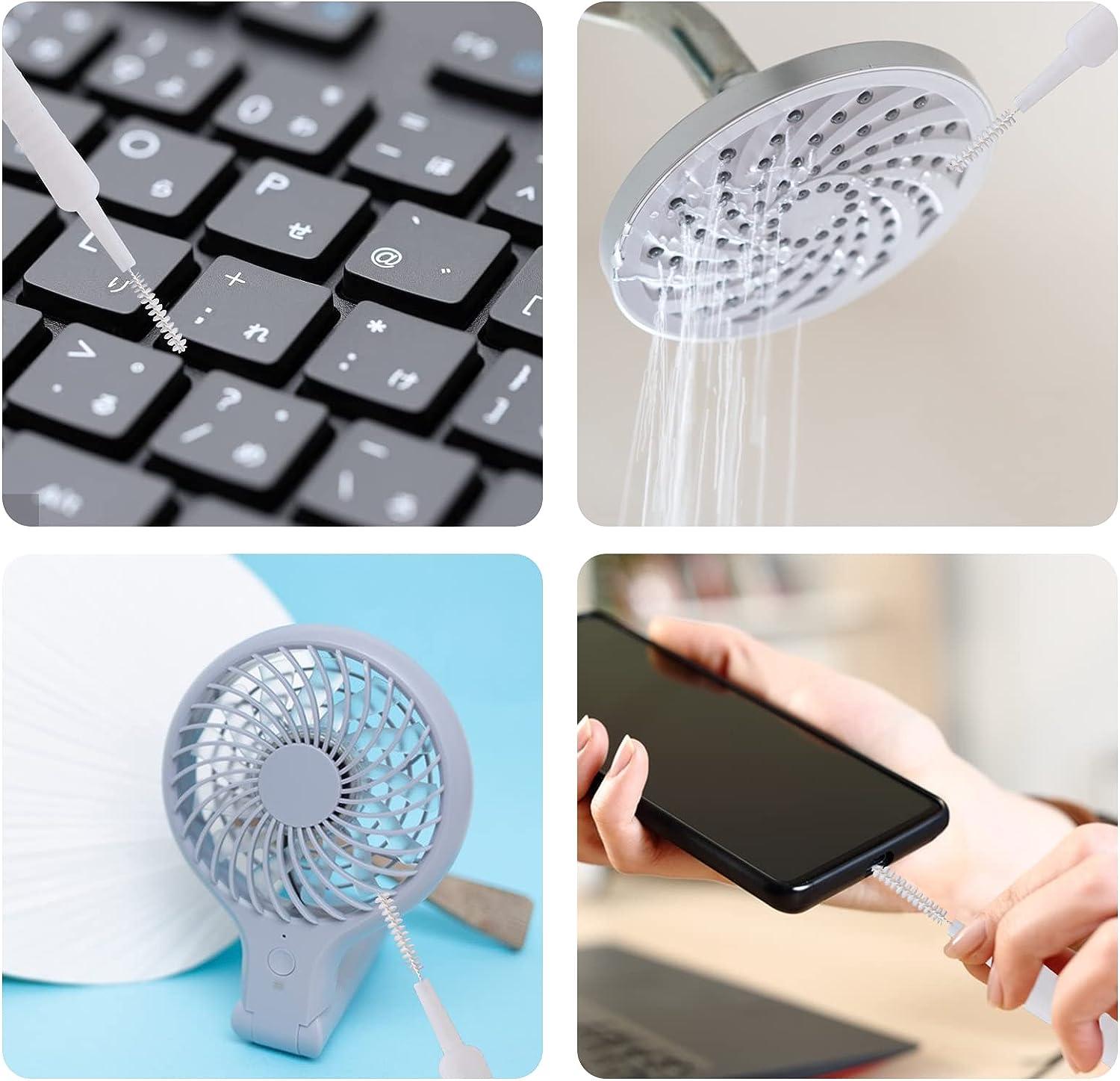 Anti-clogging Bathroom Shower Head Cleaning Brush With Small Bristles For  Pore Cleaning And Phone Hole - Temu