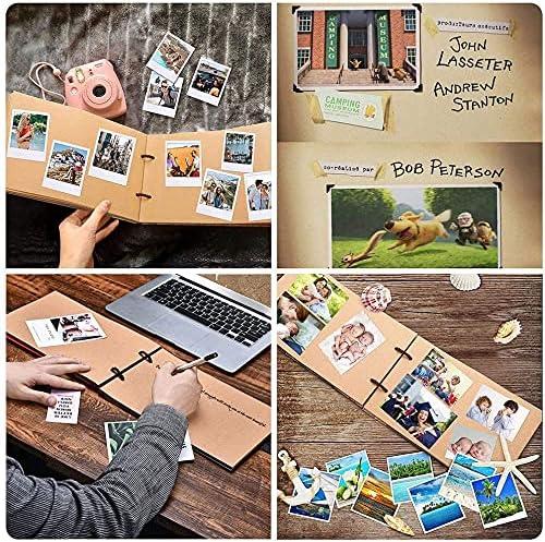 Personalized Photo Album Scrapbook 60 Page. DIY Handmade Album. Baby Memory  Book. Wedding Guest Book. Pocket Travel Photo Book