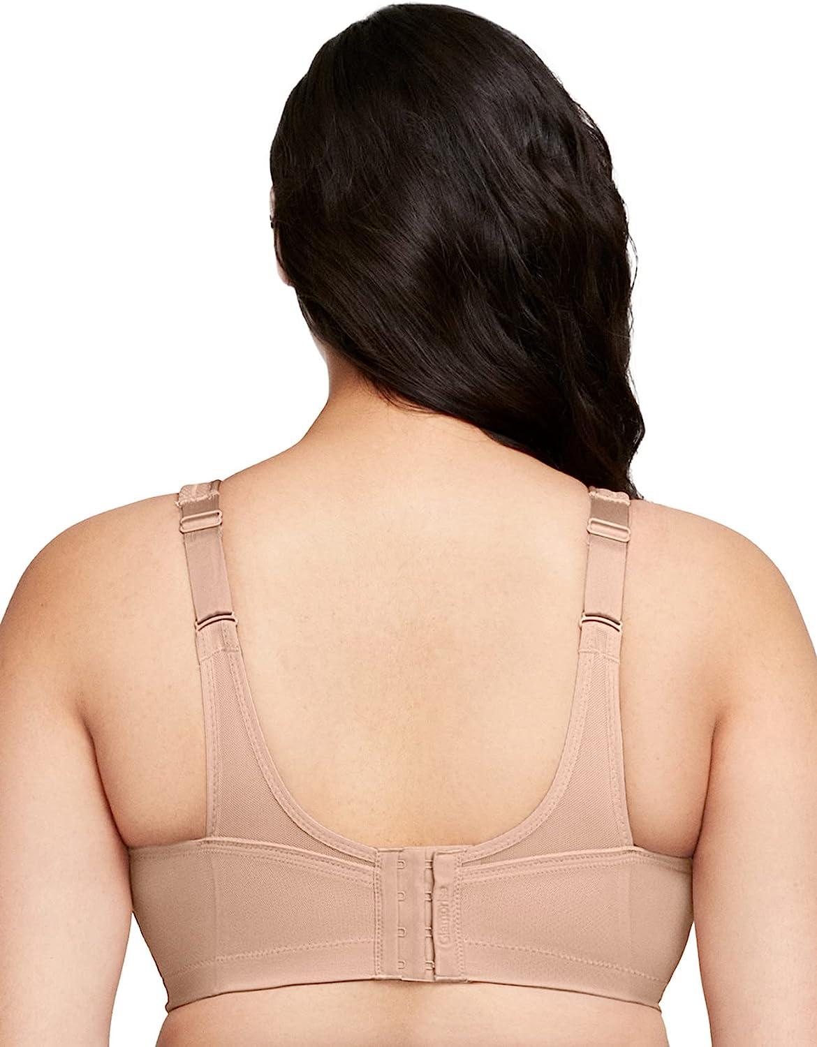 Glamorise Women's MagicLift Front Close Posture Back Support Bra