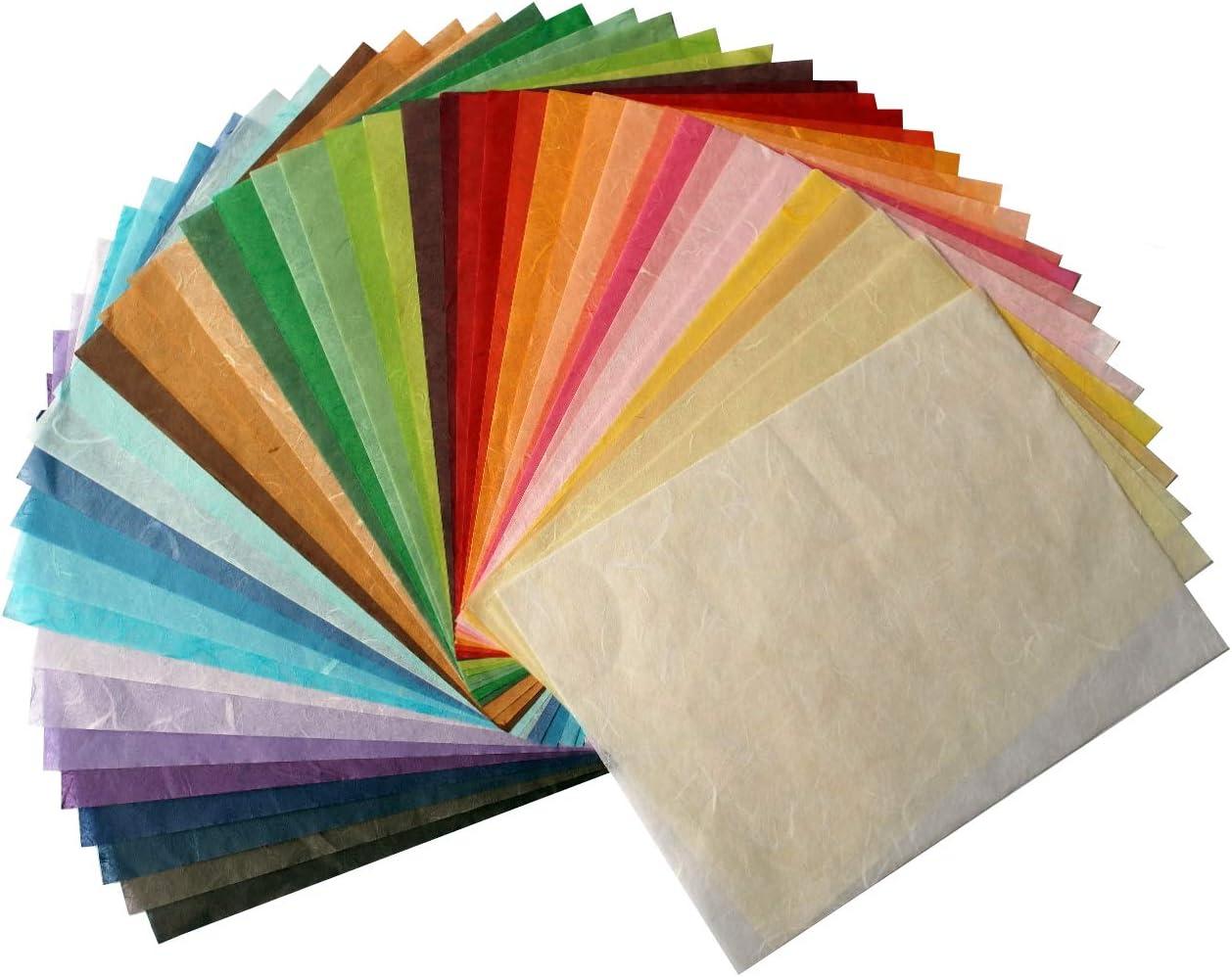 MulberryPaperStock 65 Hand Made Tissue Mulberry Paper Sheets
