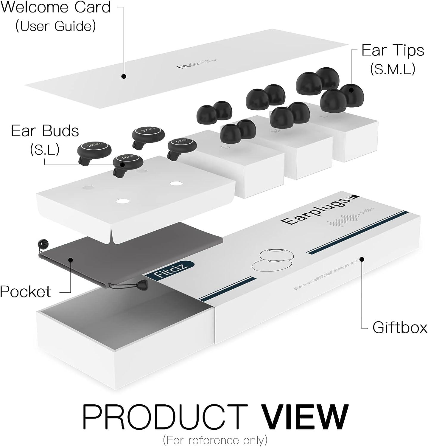 Silicone Earplug Noise Canceling Soundproof Hearing Protection Sleeping Ear  Plug Comfortable Waterproof For Sports