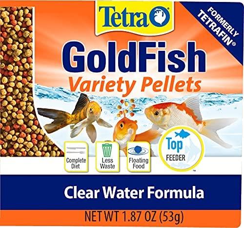 TetraFin Goldfish Variety Pellet Food, 1.87 oz.