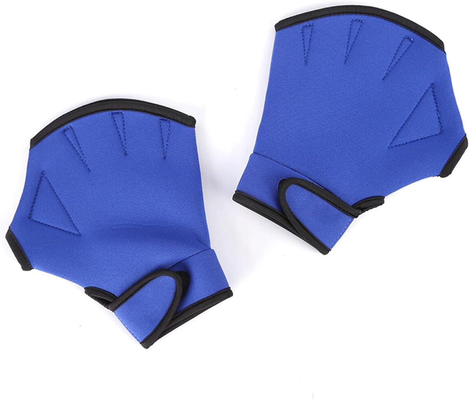  EXCEREY Swimming Gloves Silicone Webbed Swim Training Gloves  Web Gloves Swimming Water Gloves For Kids