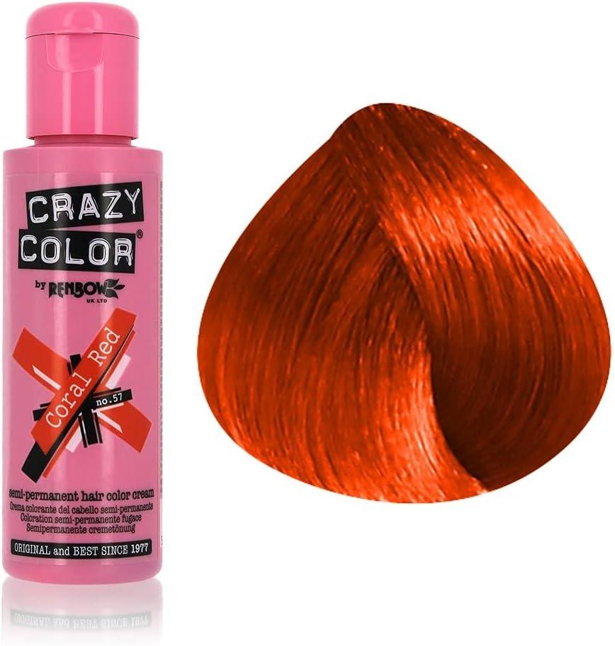 Crazy Color Hair Colour Creme 100ml - Orange, Semi Permanent Colour