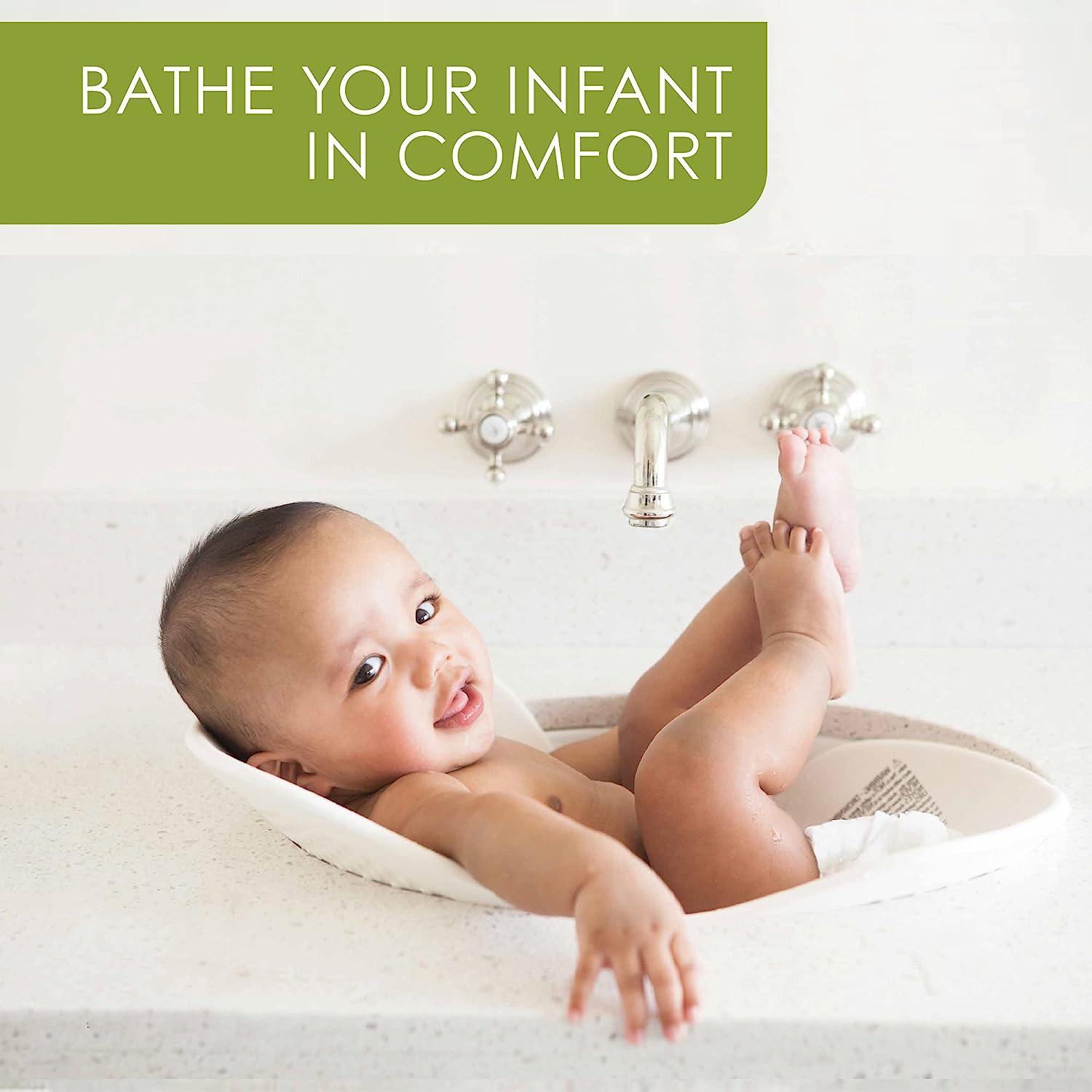 Puj Puj Flyte Compact Infant Bathtub, Baby Bathtub for Newborns