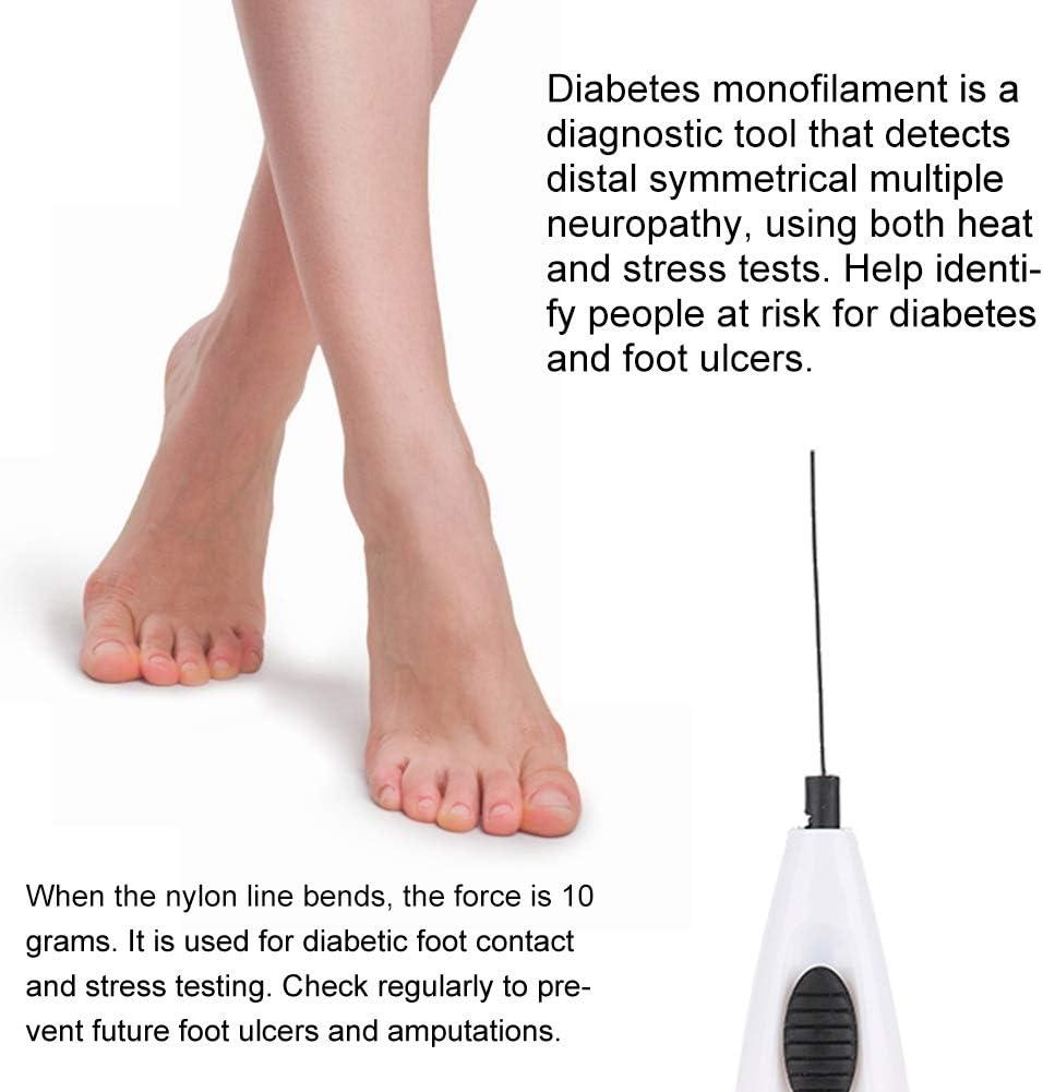 Test Monofilaments Pen 10g Foot Reflection Screening Tool Retractable Foot  Tester 6pcs Monofilament Judge Tool Set for Diabetes
