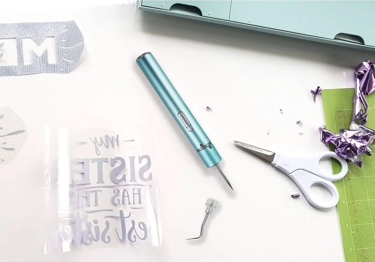 Vinyl Weeding Tool DIY Craft w/LED Light for Cricut Lettering Kit Tool