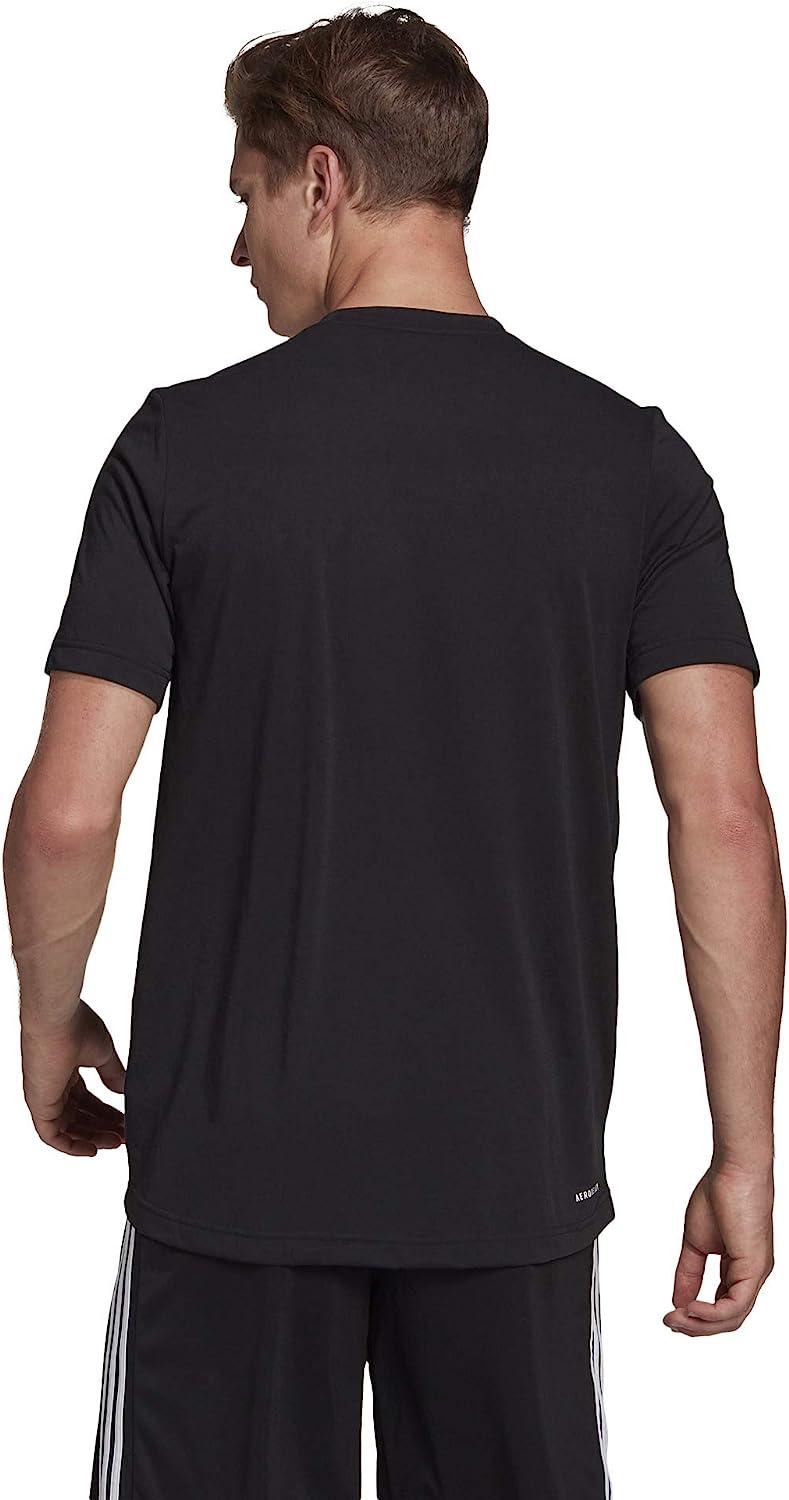 adidas Men\'s Designed 2 Feelready X-Large Move Black/White T-Shirt