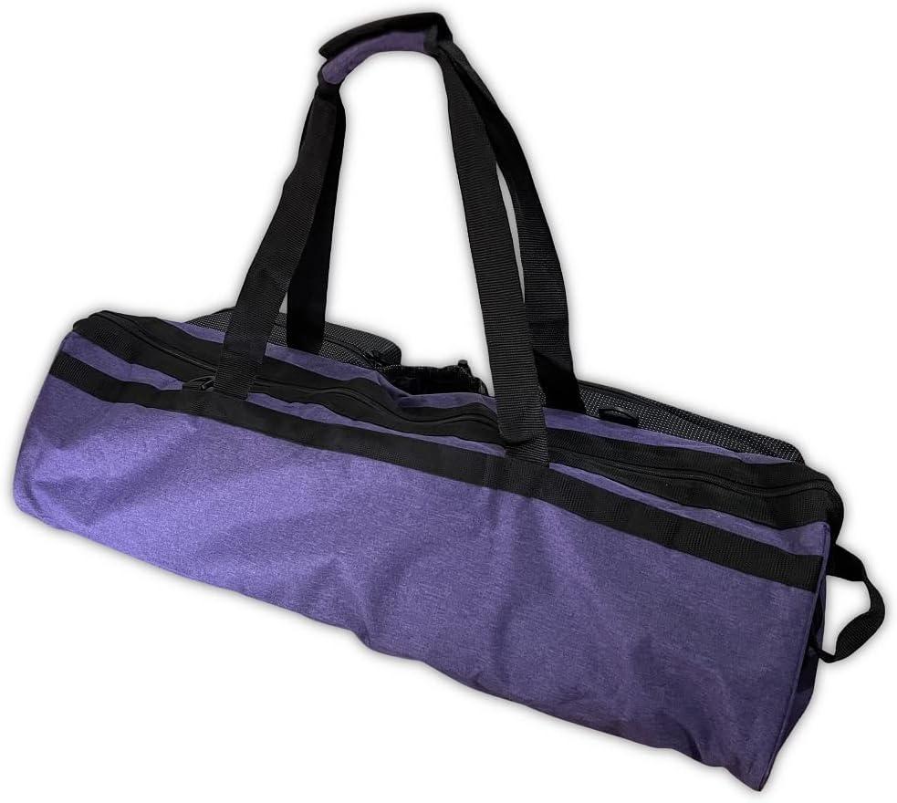 YogaAddict Yoga Mat Tote Bag Supreme and Carriers with Pocket & Zipper, 30  Long, Extra Large, Fit Most Mat Size, Pilates, Gym, Compartment for Yoga  Block, Easy Access Purple Snow - 30