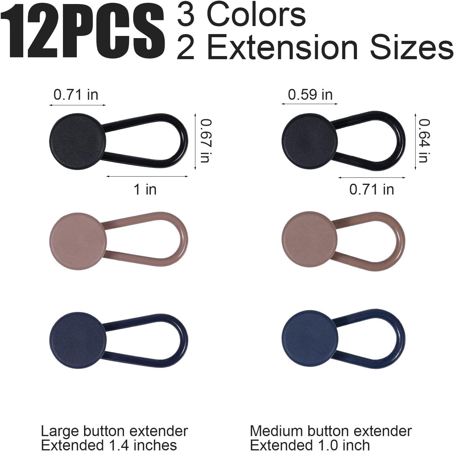 Convenient Pant Extender Button Belt Extension Buckle Waist Expander Button  Hot