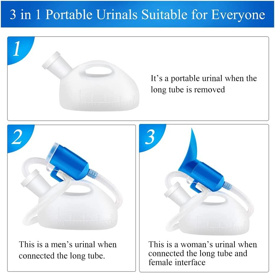  Urinals for Women Portable Leak-Proof Female urinals