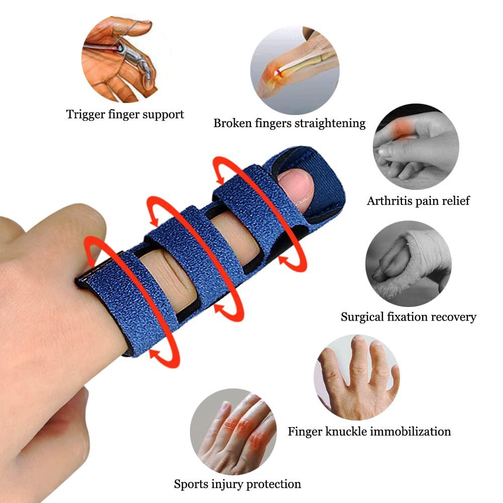 Trigger Finger Splint Wrap Support Brace Broken Finger