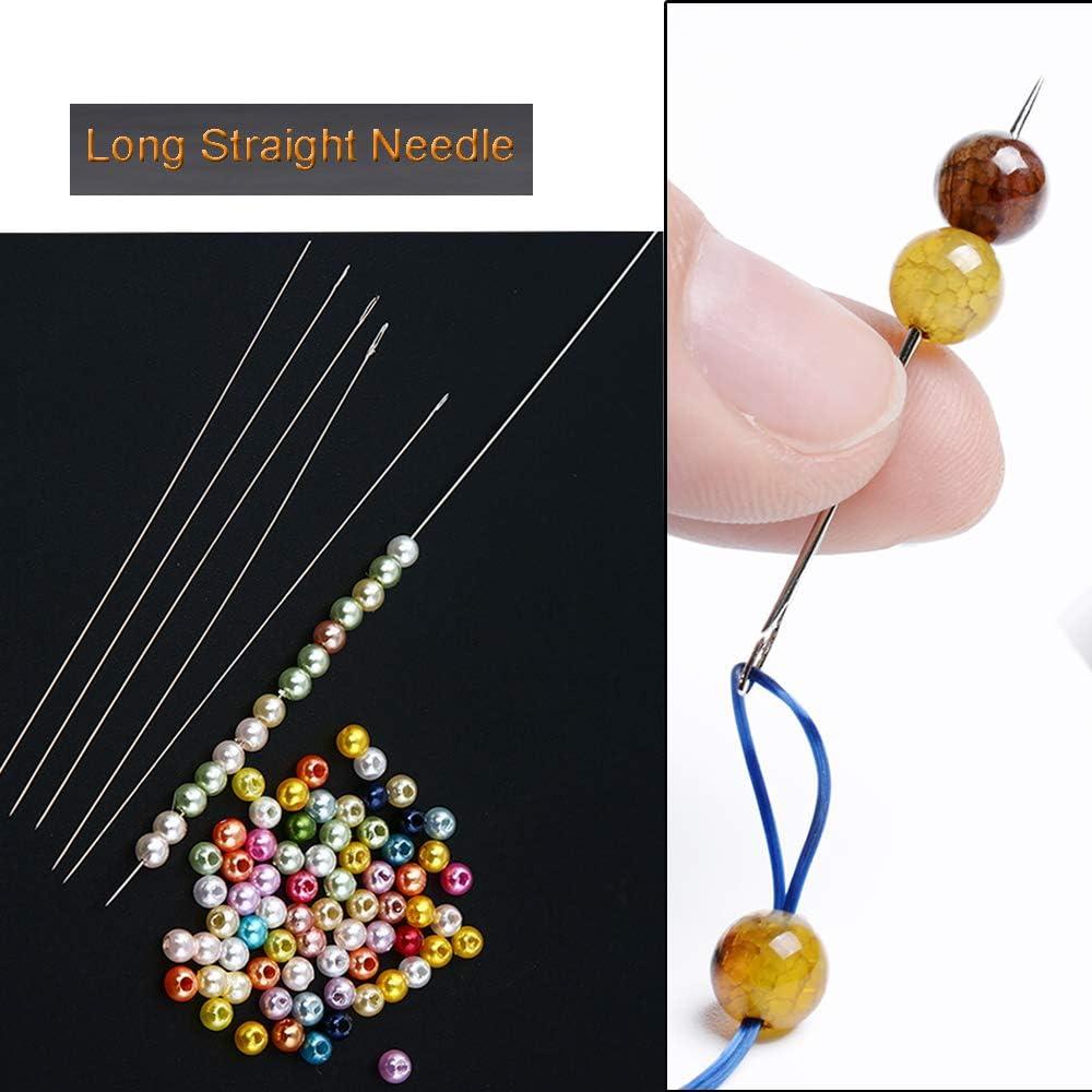 Big Eye Beading Needles: One x 5-inch needle, Stainless Steel – Nature Beads