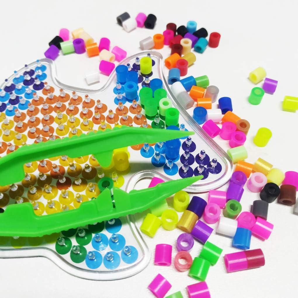 Three-Color Plastic Fuse Beads Tweezers Handmake Beads Crafts Manual DIY  Creative Craft Game Tool for