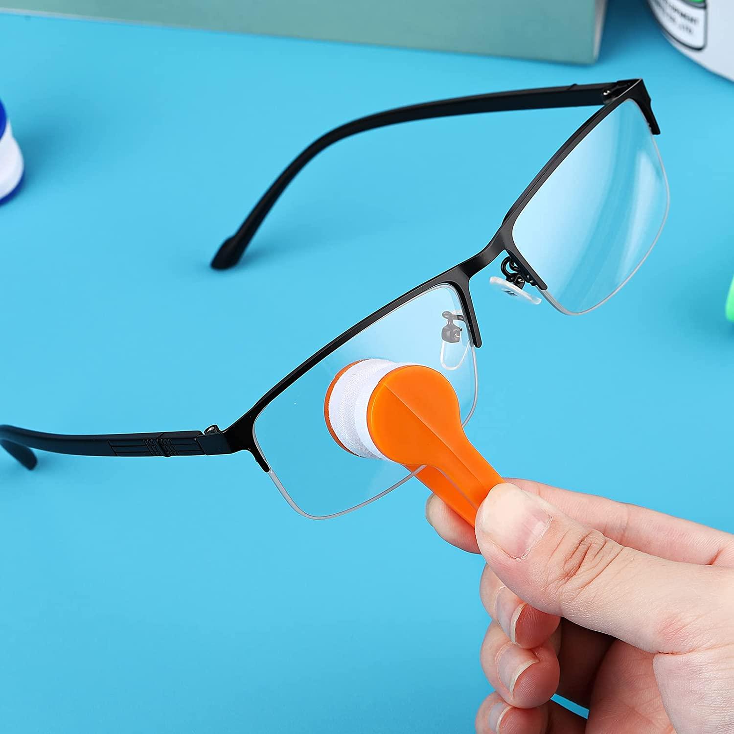 5 PKS-Mini Sun Glasses Eyeglass Microfiber Spectacles Cleaner Soft Brush  Cleaning Chips Mini, 5 units - Harris Teeter