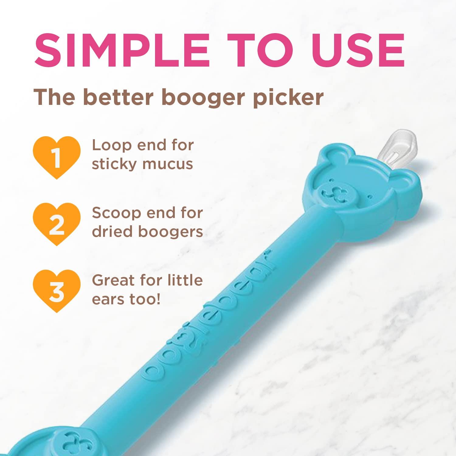 oogiebear - Nose and Ear Gadget. Safe, Easy Nasal Booger and Ear Wax  Remover for Newborns, Infants and Toddlers. Dual Earwax and Snot Remover -  with