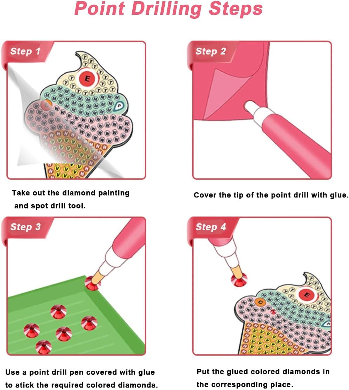 5D Diamond Painting Embroidery Pen DIY Cross Stitch Spot Drilling Tool Kit