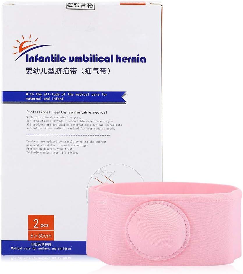  Yinhing Umbilical Hernia Belt, 2pcs Cotton Baby Infant Umbilical  Cord Belly Band Newborn Navel Belt Umbilical Cord Kids Support Wrap  Protector(Pink) : Baby