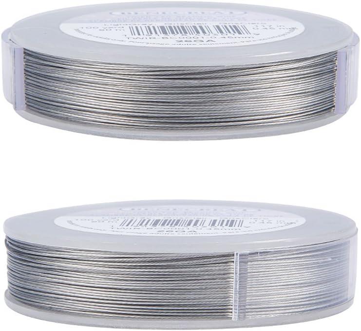 Louleur High Quality Resistant Strong Line Stainless Steel Wire Tiger Tail  Beading Wire For Jewelry Making