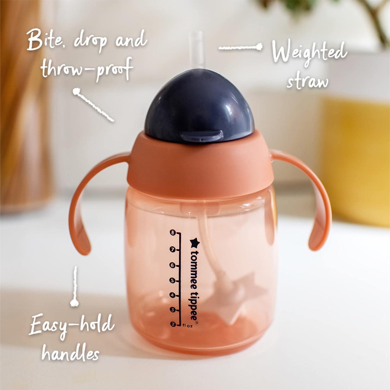 2 Tommee Tippee Toddler Spill Proof Sippy Cup with Handles NEW