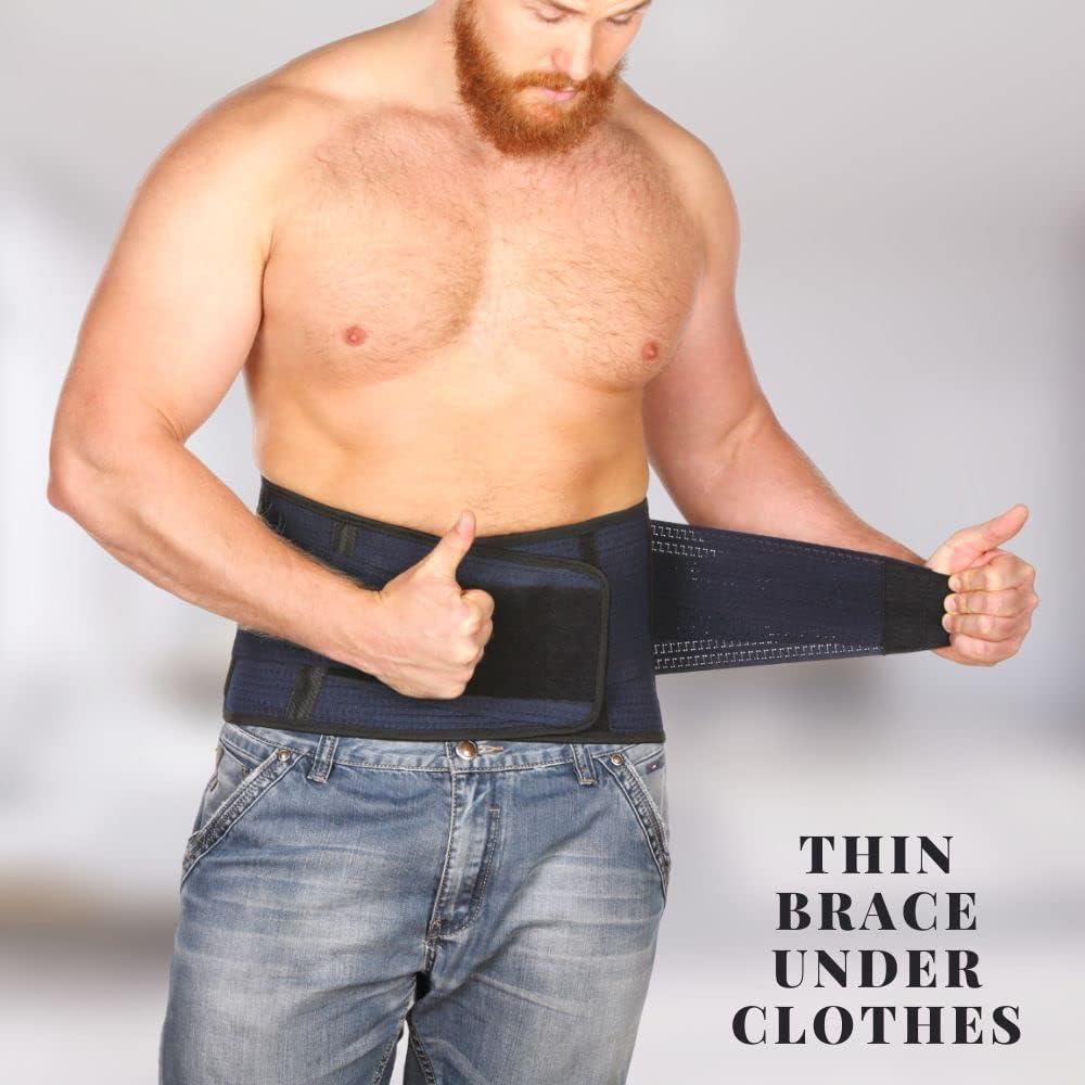 Unique Bargains Men's Abdominal Slim Belt Waist Tummy Control Belt