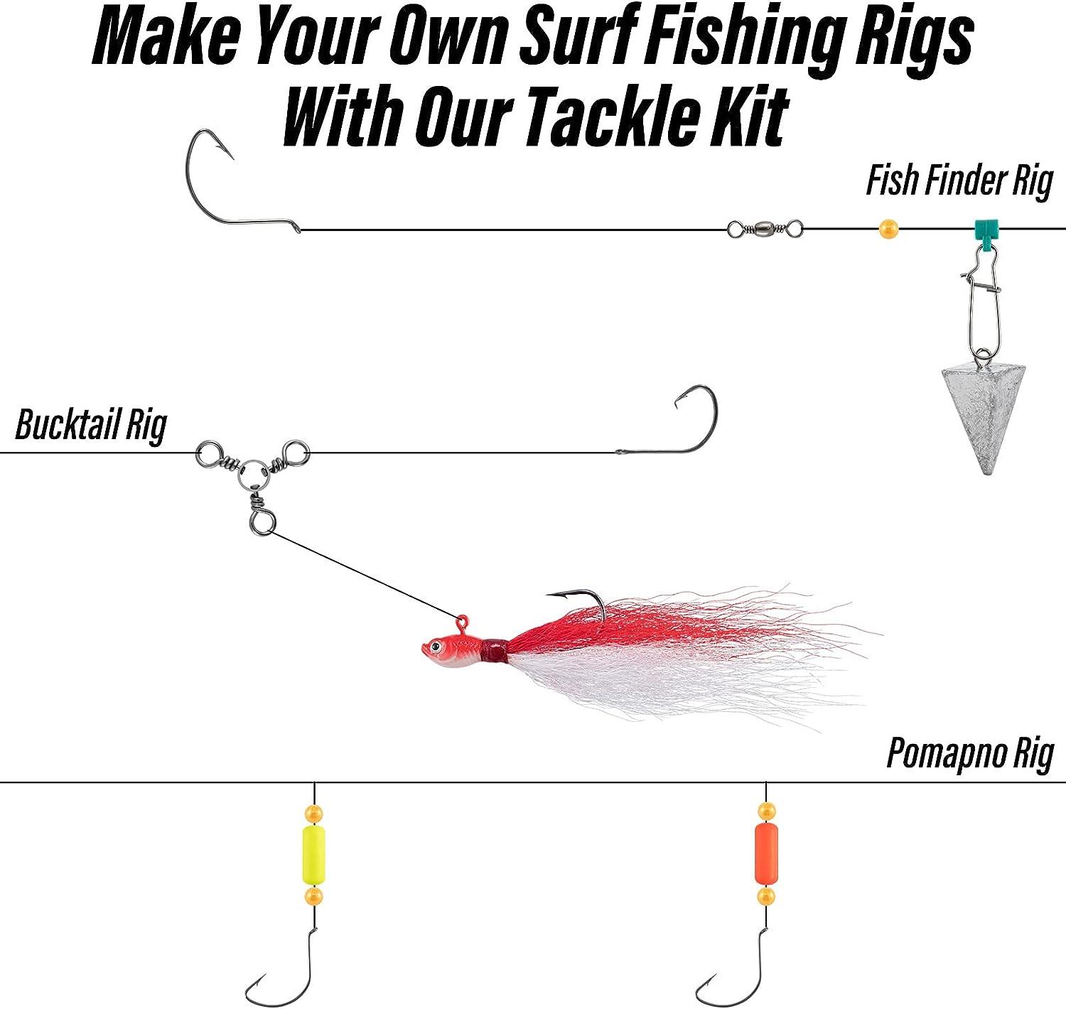Surf Fishing Tackle Kit with Book (All in one kit) – surffishtackle