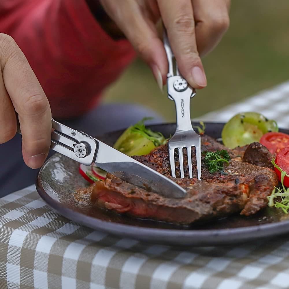 ROXON C1 Camping Cutlery Set Stainless Steel