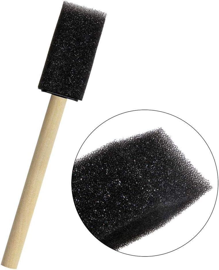 New Foam Sponge Brushes in Assorted Sizes 1,2,3 For Painting Art & Craft