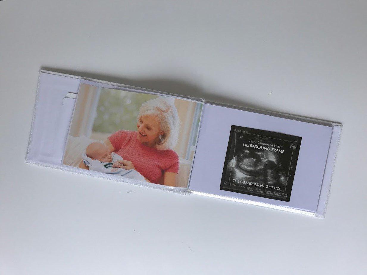 Grandparent Gift Co. Pregnancy/Maternity Ultrasound And Photo Album/Keepsake