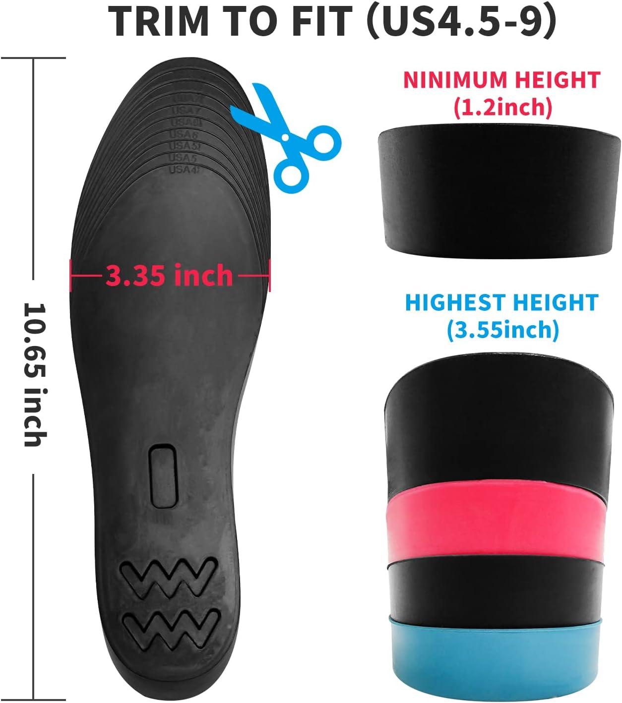 Height Max Insoles Invisible Height Booster Socks Heel Inserts For Men  Height Increasing Insoles Shoe Inserts Men Height - AliExpress