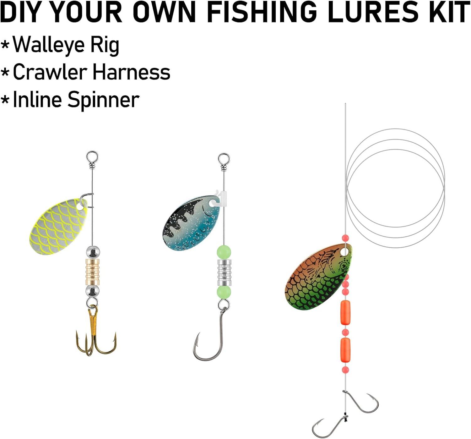  Dr.Fish Fishing Indiana Spinner Blades Kit Lure