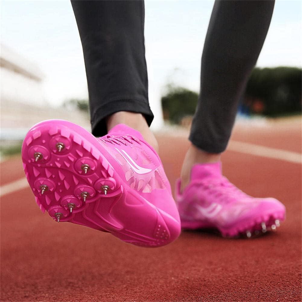 GEXECEUSS Track and Field Spike Shoes Breathable Lightweight
