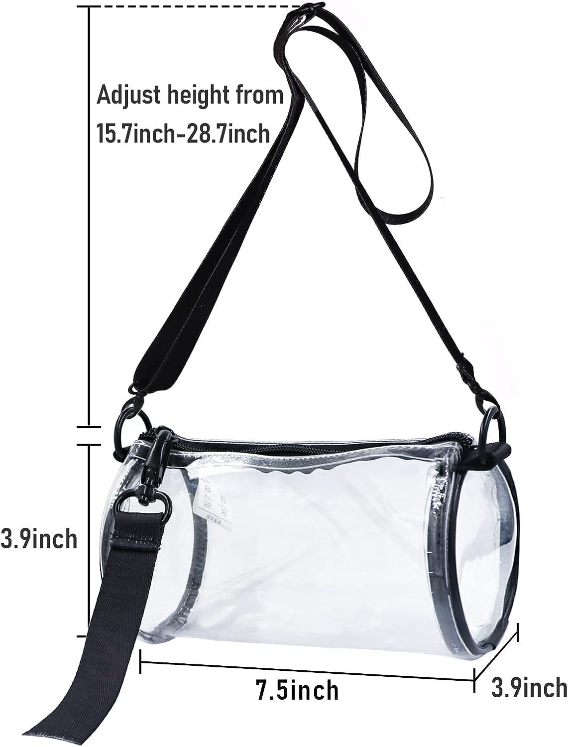 Amazon.com: VALICLUD 1pc Shoulder Bags Small Clear Bag Womens Sandals  Sandalias Para Mujer Clear Wallet Clear Tote Bags Clear Mini Purse Vertical  Football Bag Side Bag Pvc Transparent Bag Miss Pouch :