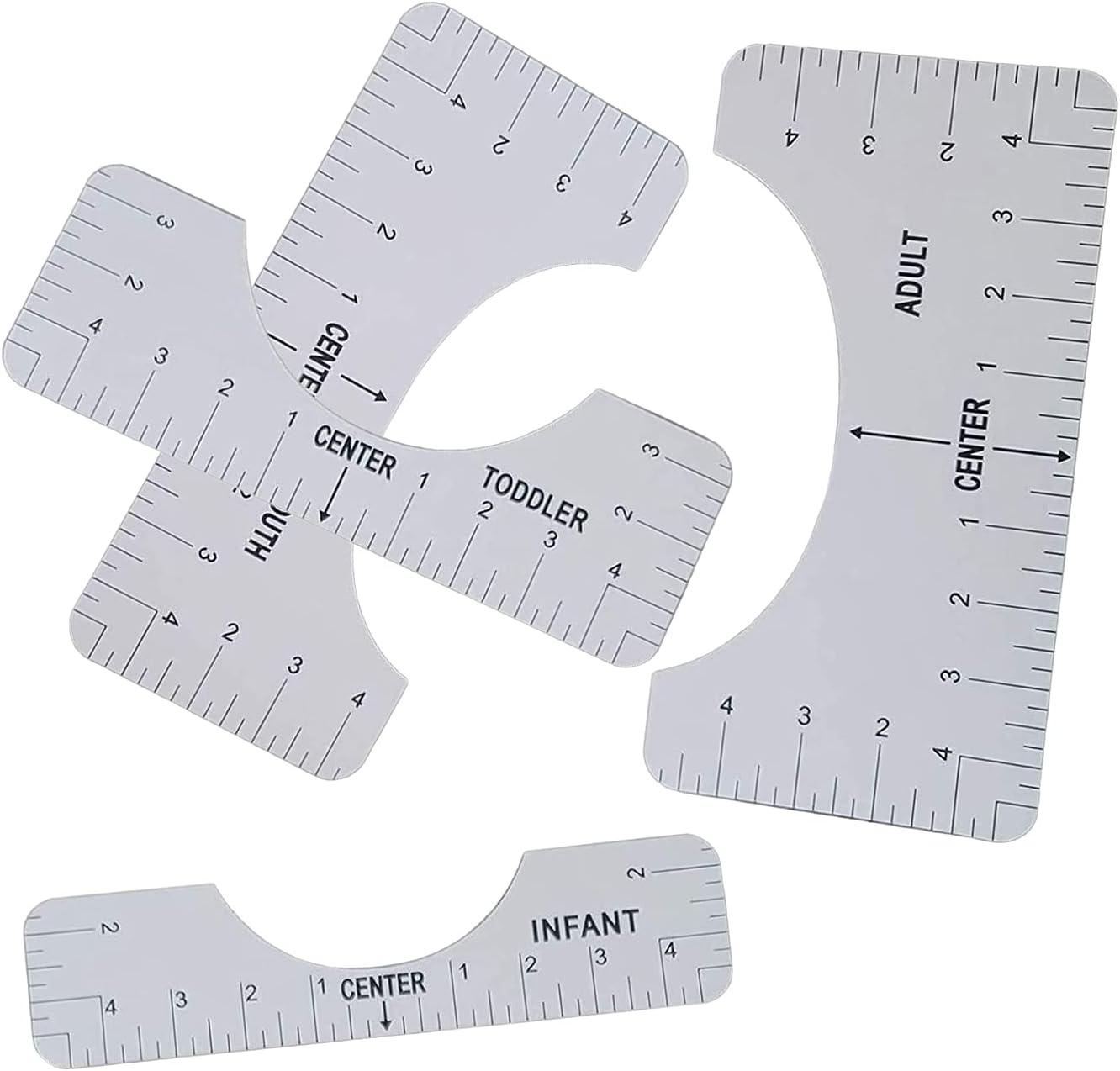 T-Shirt Ruler Guide Alignment Tool Acrylic T Shirt Ruler Measuring