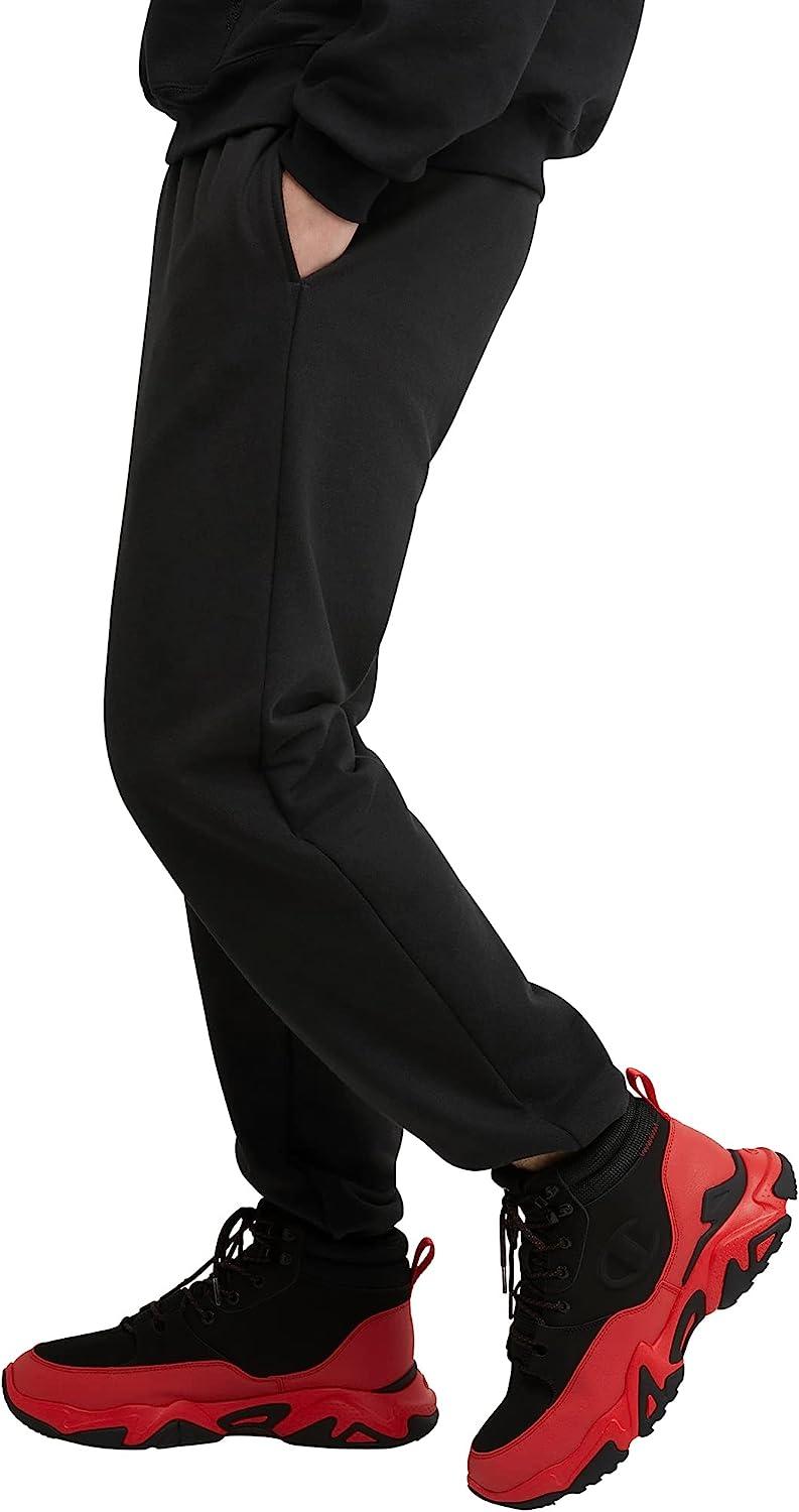 Hanes Men's Sweatpants, Ultimate Cotton Fleece Sweatpants, Joggers with  Pockets for Men Medium Black
