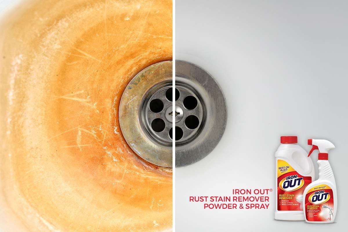  Iron OUT Spray Gel Rust Stain Remover, Remove and