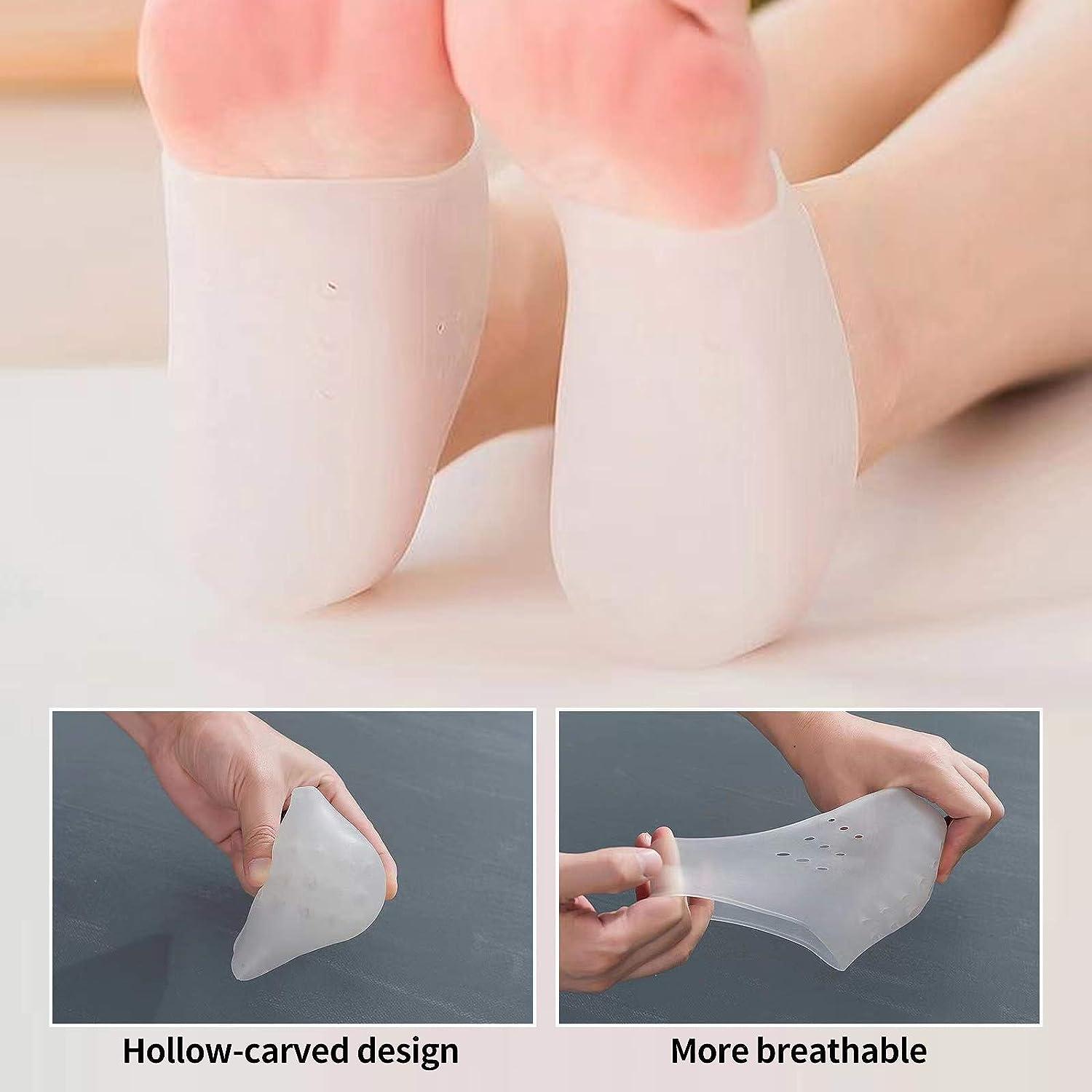 Invisible Height Increase Insole, Wearable Heel Cushion Inserts Shoe Soft  Silicone Heel Lift Insole Leg Lengthen for Men and Women, 1.4in, White,  1.4in : : Health & Personal Care