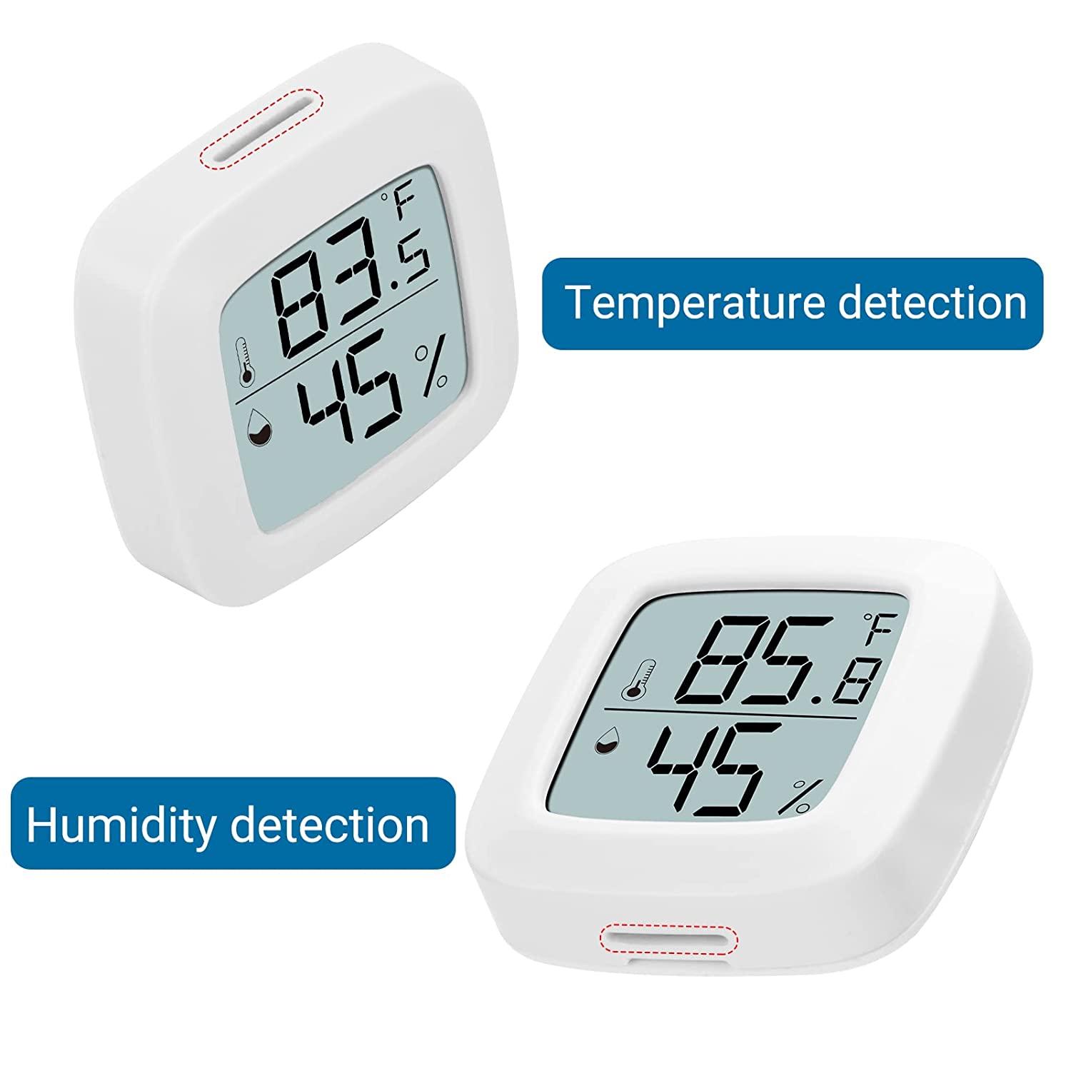 High Accurately Digital Thermometer Hygrometer Meter for Reptile Turtle Terrarium  Aquarium Tank Accessories Temperature Humidity