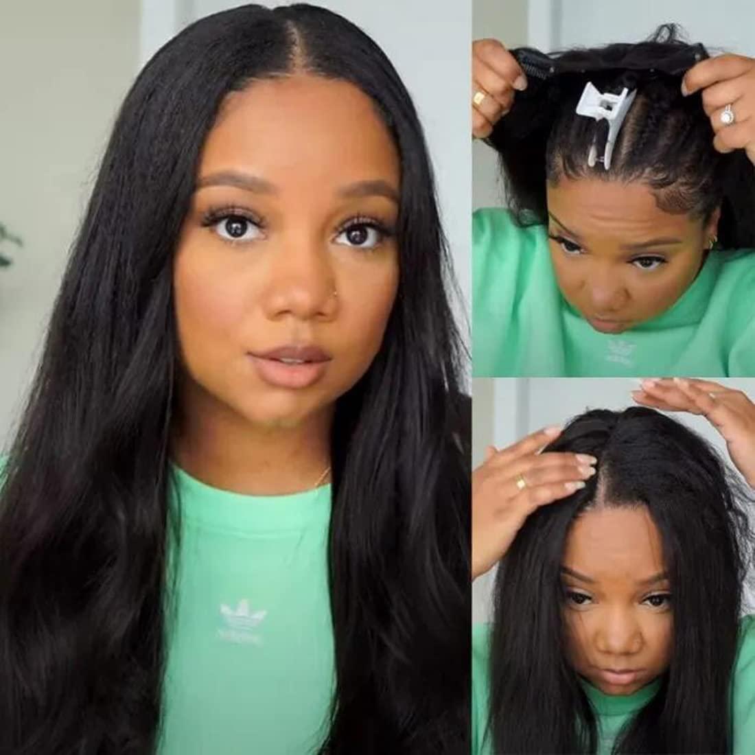 Get Gorgeous Deep Side Part Sew In with UNice Hair Bundle