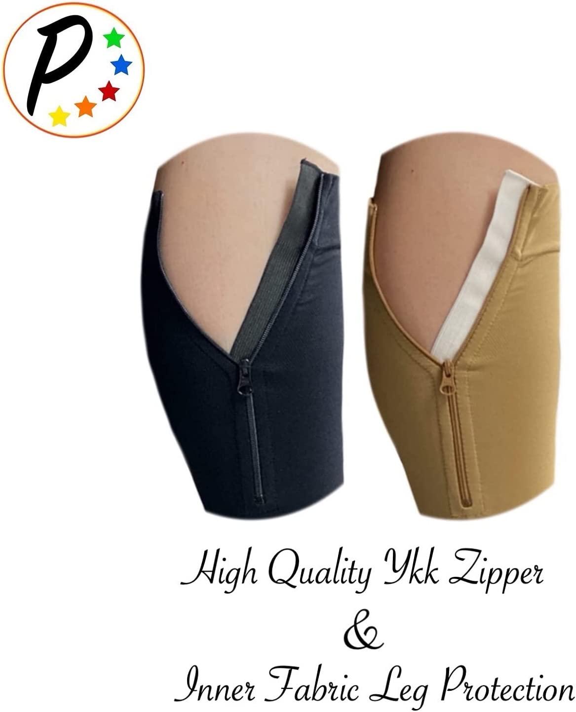 Open Toe 30-40 mmHg X-Firm Compression With YKK Zipper Leg Circulation –  Presadee