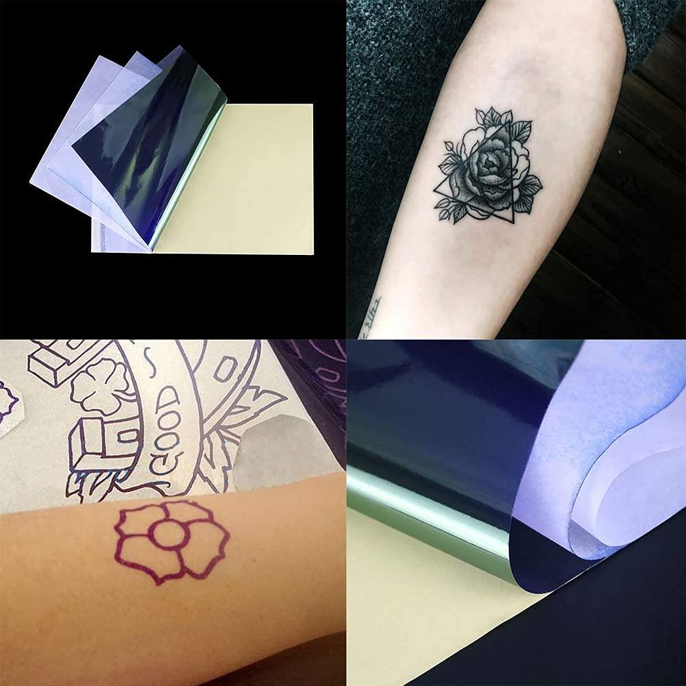 Tattoo Transfer Paper - Tattoo Stencil Paper Thermal Stencil Transfer Paper  For Tattooing Copy Carbon Tracing Paper Tattoo Supply Accesories