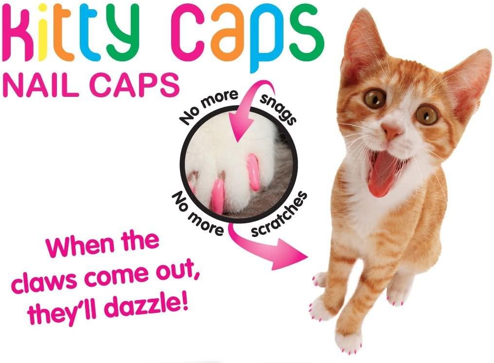 Nail caps for cats to stop cats from scratching