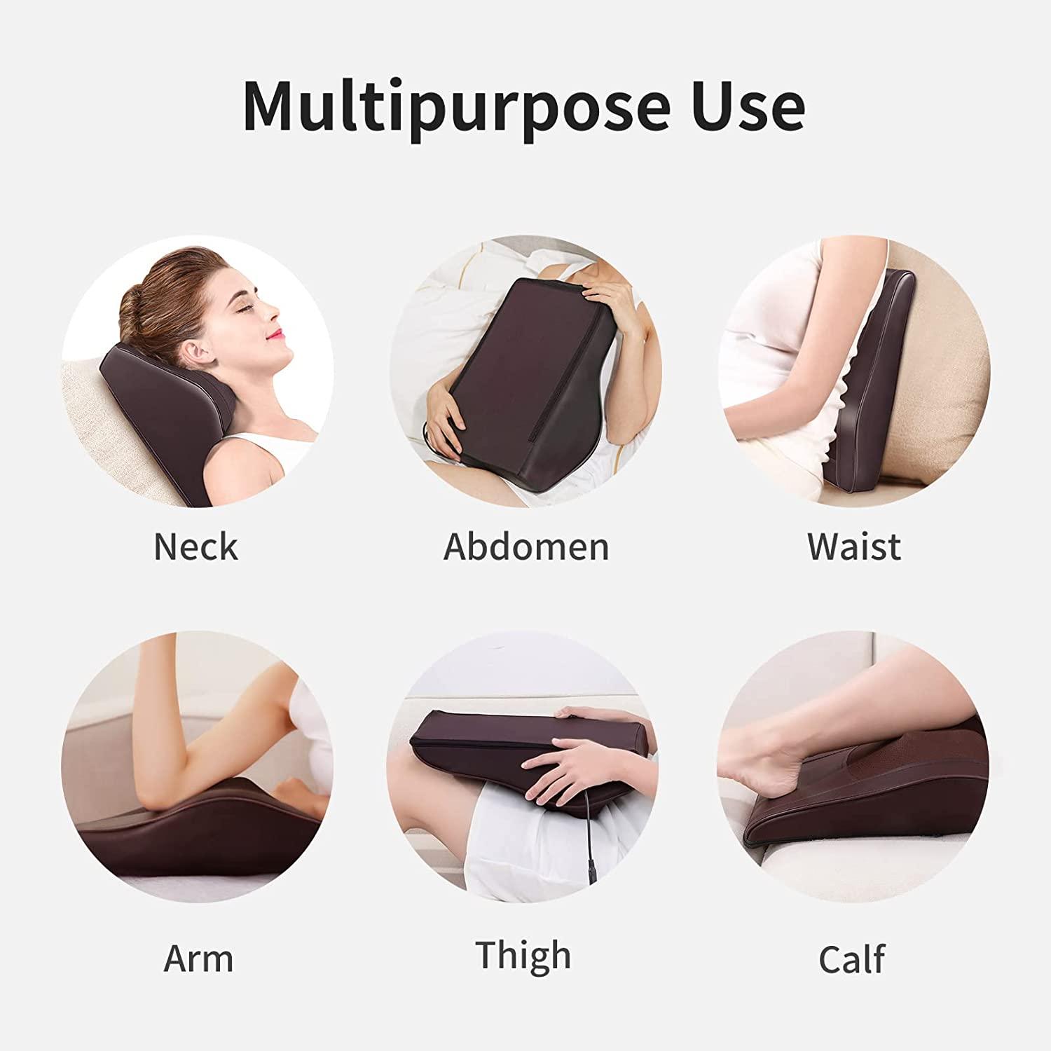  Back Massager, Shiatsu Neck Massager with Heat, Electric Shoulder  Massager, Kneading Massage Pillow for Foot, Leg, Muscle Pain Relief, Get  Well Soon Presents - Christmas Gifts : Health & Household