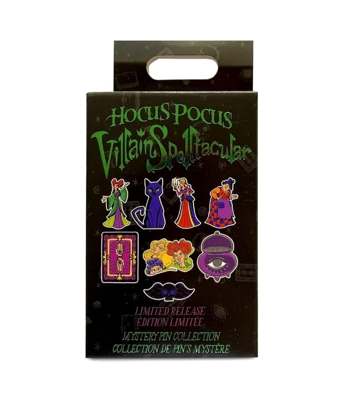 Hocus Pocus Villain Spelltacular Mystery Pin Set Limited Release