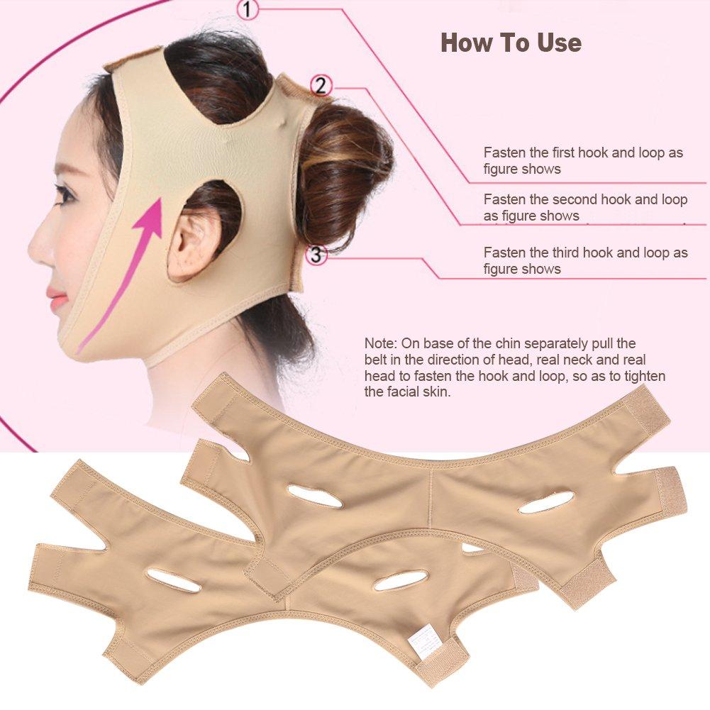 Ice Silk Facial Slimming Band For Women Breathable V Line Chin