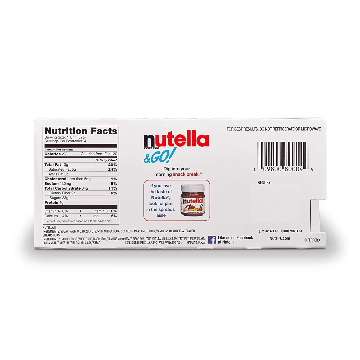Nutella Snack Box Nutella Treats Box Nutella Snacks Snack Box