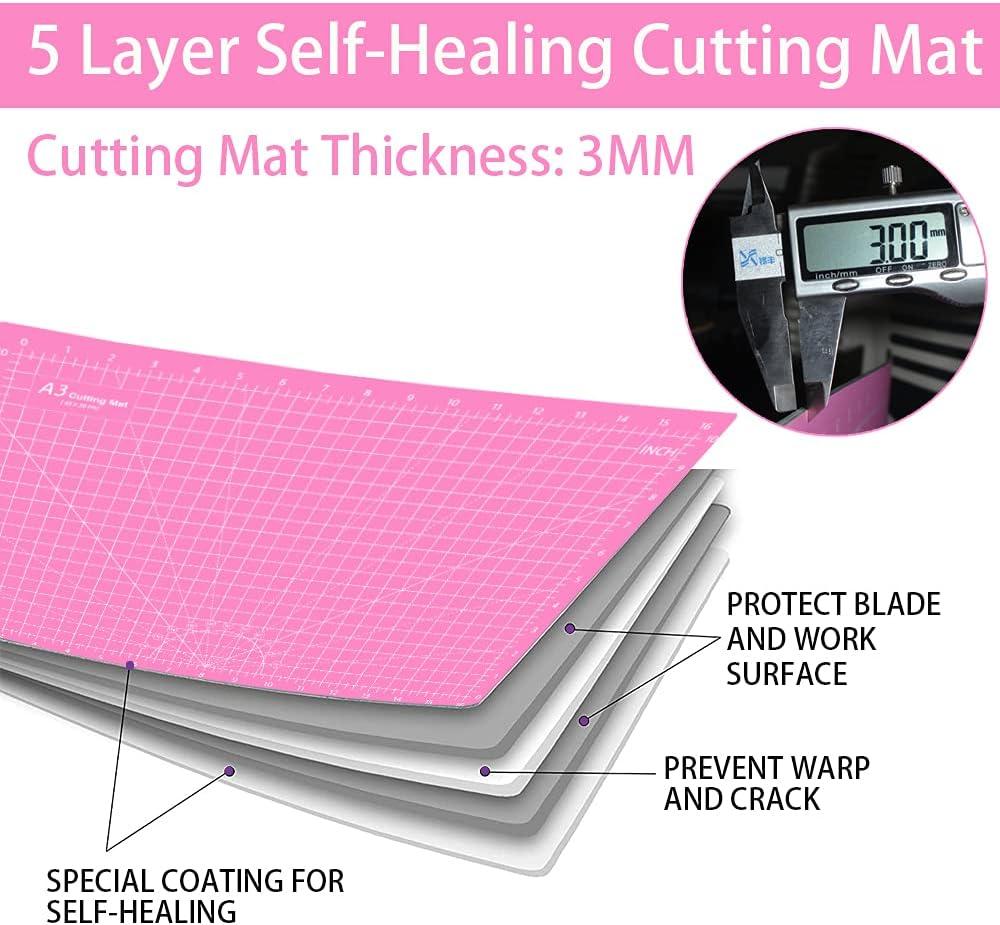 1pc Self Repairing Sewing Pad, Rotary Cutting Pad, Double-sided 5-layer  Process Cutting Board For Sewing Crafts, Hobby Fabrics, Precision Scrapbook  Pr