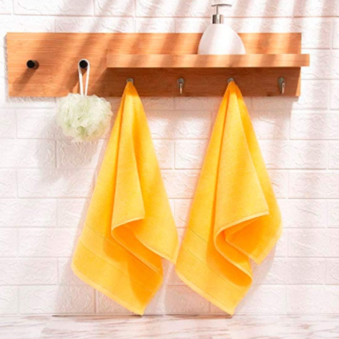 2-pack Cotton Terry Guest Towels - Light yellow - Home All