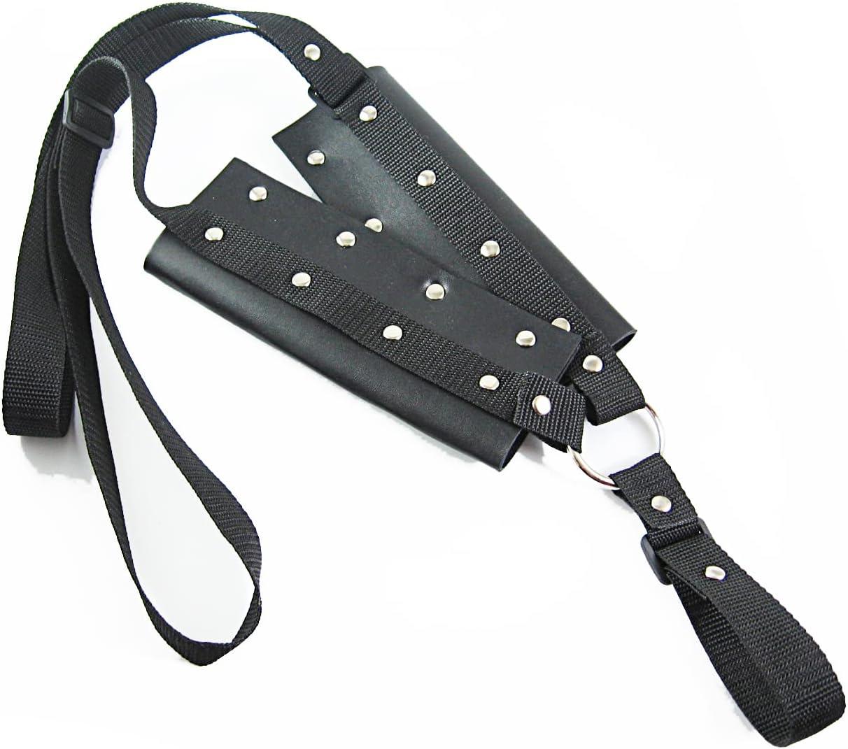 Rapier Cosplay Ring Strap Leather Katana Belt Scabbard Holder Sword Waist  Belt